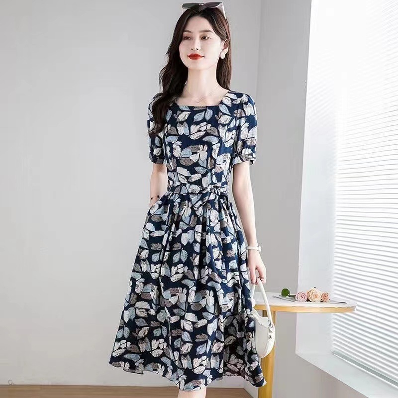 plaid linen dress Plus Size Different Colored Plaid Retro Cotton Linen Dress
