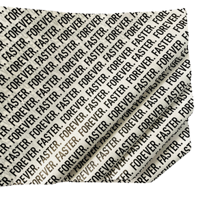 Papier d'emballage translucide imprimé personnalisé de 10,000 mètres de production en usine 80g matériau de base pour vêtements et chaussettes - Product Image 3