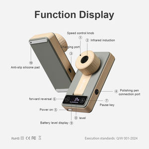 Fresa Professionale per Unghie MR Nail Brushless 30.000 Giri/min Design Cordless Ricaricabile a Bassa Vibrazione e Alta Velocità - Product Image 5