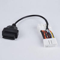 Cable adaptador de diagnóstico OBD2 a 26 pines, conector macho-hembra OBDII, cable de escaneo de ECU automático, compatible con Tesla Model