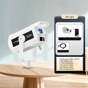 Luz de Relleno LED Bicolor Ajustable de 300W con Control por Aplicación, Alto CRI 95+ para Fotografía Profesional y Transmisión en Vivo de Belleza - Product Image 2