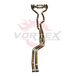 Système d'échappement Vortex Racing à longueur égale compatible avec F80 M3 F82 M4 S55 3.0T Performance Valvetronic Catback, amélioration du son du silencieux. - Product Image 5