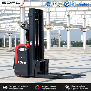 Nouveau transpalette électrique à moteur AC de 1,5 tonne pour restaurant et entrepôt, hauteur de levage de 3 à 6 m, certifié CE - Product Image 3