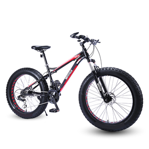 Vélo d'<span class=keywords><strong>occasion</strong></span> en alliage d'aluminium OEM d'usine, 26 pouces, 21 vitesses, gros pneus, Fat Bike, Vélo de neige, Vélo tout-terrain de bonne qualité - Product Image 6