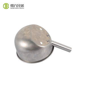 Bol d'eau en acier inoxydable de vente directe d'usine pour petits porcs épaissi et durable plusieurs tailles disponibles - Product Image 4