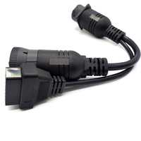 Kabel Y J1939 Tipe 2 ke Soket OBD2, Kabel ELD, Pelacak GPS, Kabel Pelacak Truk Berat, Kabel Mesin ISO9001