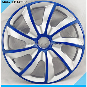 13 ''14'' 15 ''16'' ABS/PP cubierta de rueda de coche modelo Universal Material duro resistencia al desgaste Color plateado <span class=keywords><strong>tapacubos</strong></span> de llanta central barato - Product Image 5