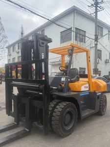 Orignal Japanese engine 3 Ton 5 Ton 7 Ton 10 Ton TCM FD70Z8 FD50 FD30 <b>Used</b> KOMATSU/TCM/HELI Forklift Diesel Forklift Truck - Product Image 6
