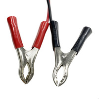 Câble de déconnexion rapide à 2 broches SAE pour batterie 12V, câble SAE vers pince de batterie, fusible 10A