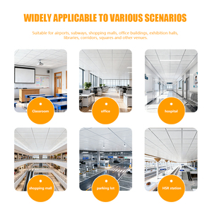 แผ่นฝ้าเพดานอะลูมิเนียมอะคูสติกแบบขั้นบันไดจากโรงงานโดยตรง พร้อมขนาดที่กำหนดเองสำหรับห้องโถง - Product Image 3