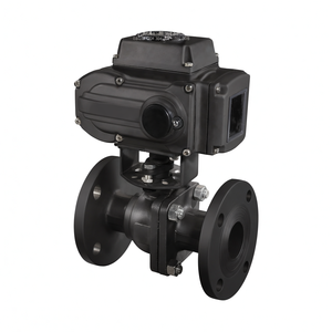 Vanne à bille électrique à actionnement électrique COVNA B2Bclearance Sale DN100 4 pouces 2 voies 24V DC à double bride en acier inoxydable 304 - Product Image 5