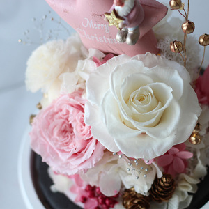 Cubierta de Cristal Creativa 2026 con Flor Eterna, Rosa Estrella de Navidad, Regalo Romántico para el Día de San Valentín - Product Image 5
