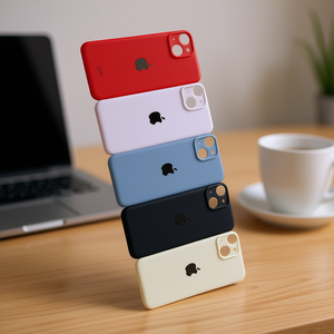 Cover Posteriore per Apple iPhone 14 Nera Viola Bianca Rossa Blu Parte di Ricambio - Product Image 3