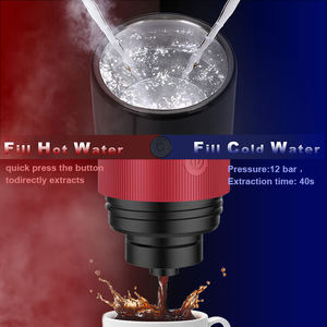 Cafetera de Cápsulas de 12v, Cafetera Portátil Inteligente Mini USB para Viajes y Campamento - Product Image 3