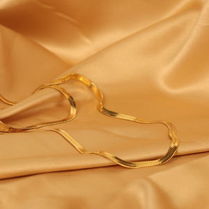 Chris DE ABRIL DE JOYAS de cuerpo 316L de acero inoxidable 18k chapado en oro PVD <span class=keywords><strong>chatelaine</strong></span> cadena de la cintura espiga Cadena de cuerpo - Product Image 4