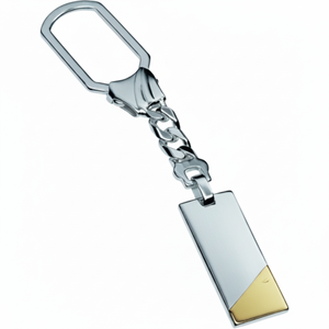 Portachiavi Margherita in Argento Sterling 925, Design Elegante per Uso Quotidiano - Product Image 2