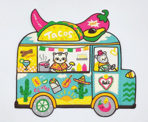 Parche Bordado 3D Personalizado, para Coser o Planchar, Insignia Bordada en Tela para Ropa - Product Image 2