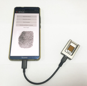 Lru1011m USB đầu đọc dấu vân tay/OTG Đầu đọc dấu vân tay hỗ trợ <span class=keywords><strong>Android</strong></span> Máy quét dấu vân tay - Product Image 4