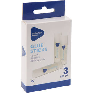 PAQUETE DE 3 BARRAS DE PEGAMENTO DE 15 GRAMOS - Product Image 1