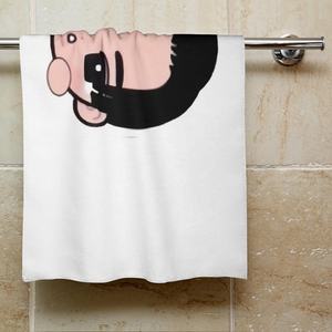 Serviette de visage en microfibre Texture moelleuse 17 Serviette imprimée à absorption rapide avec bonhomme de neige Meguro Lotus Raoul Watanabe Shota - Product Image 5