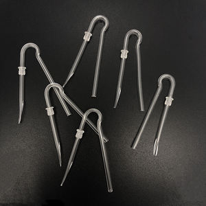 أنابيب مسبقة التشكيل والانحناء لقوالب الأذن لأجهزة السمع مع قفل بلاستيكي بأنبوبين بأحجام مختلفة، ملحقات أجهزة السمع - Product Image 4