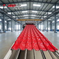 Ligne de production de tôles de toiture en PVC