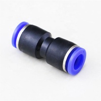 Raccord de tube en PU, raccords pneumatiques PU4 PU6 PU8 PU10, connecteur rapide droit, coupleur de tuyau d'air