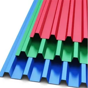 Galvanized Roof Sheet Corrugated Steel Sheet Gi Iron Roofing Sheet 0.3 0.5 0.8mm Wave Roof Tile For Construction