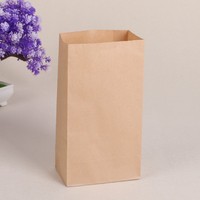 Fabricant vente en gros taille personnalisée SOS sacs d'emballage en papier kraft pour pain sandwich sacs en papier