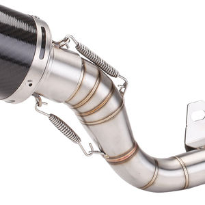 Pour Yamaha EX5 Dream 2015-2022 Moto Échappement Modifier Header Tube Slip on Inoxydable 51MM Avant Lien Tuyau <span class=keywords><strong>Évasion</strong></span> Moto Ligne - Product Image 5