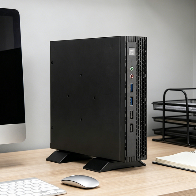 Mini Gaming PC Core I3 I5 I7 I9 32GB DDR4 RAM 512GB SSD NVMe VESA Mount 15W TDP for 24/7 Home Server