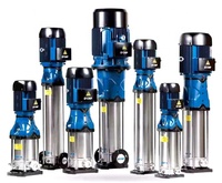 Pompa Air Listrik Sentrifugal Multistage Vertikal Stainless Steel 316