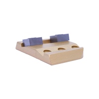 Racloir double segment en carbure de tungstène PCD pour affûtage REDI LOCK, outils en alliage PCD, chaussures de rectification en carbure