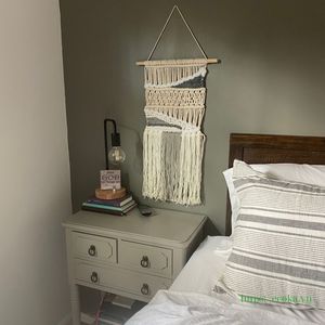 Tapisserie murale bohème, tissée à la main, décoration murale pour la maison, mariage, extérieur, provenant du Vietnam - Product Image 6