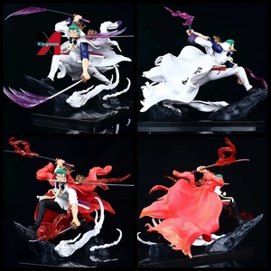 หนึ่งชิ้น <span class=keywords><strong>IU</strong></span> สามดาบสไตล์ Zoro ผมไหลแบบสองชิ้นหุ่นฟิกเกอร์อนิเมะบรรจุในกล่อง - Product Image 2