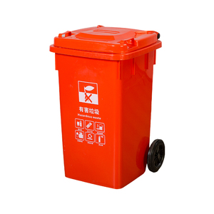 Cleaning tools 240 liter Plastic wheelie classified Waste bin Trash can