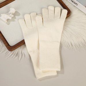 Gants d'hiver créatifs et tendance pour hommes et femmes, gants de <span class=keywords><strong>cyclisme</strong></span> tricotés, gants chauds rembourrés anti-froid à doigts séparés - Product Image 5