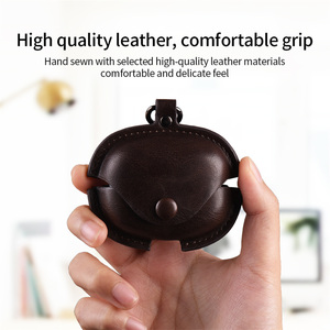 Funda de piel de cuero PU Lisa para auriculares para <span class=keywords><strong>Xiaomi</strong></span> <span class=keywords><strong>Redmi</strong></span> buds 6 Pro, funda protectora ligera para <span class=keywords><strong>Xiaomi</strong></span> <span class=keywords><strong>Redmi</strong></span> buds 6 Pro - Product Image 3