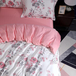 Ai Cập bông 4 pcs nhà dệt bộ đồ giường đặt chăn Bìa <span class=keywords><strong>3D</strong></span> Ai Cập bông Duvet cover Khăn trải giường Bộ - Product Image 4
