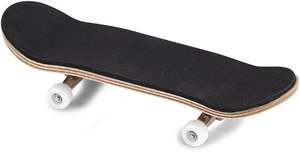 Mini Skateboard à Doigts Personnalisé en Érable 5 Plis avec Roues et Trucks - Product Image 3