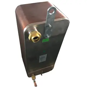 热泵冷水机组的225KW蒸发器匹配3X25HP并联压缩机单元，如ZRY930KCE或单90HP螺杆组件