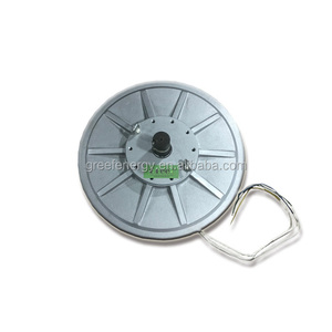 Generador de Flujo Axial Multipolar de 5 KW y 150 RPM con Alta Relación de Potencia Volumétrica para VAWT - Product Image 1