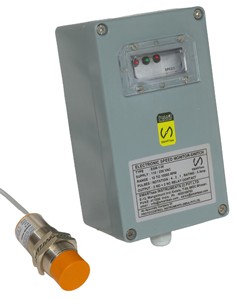 SMARTsaa ESM 1 W Interruptor de Velocidad Cero Industrial, Monitor Electrónico de Velocidad para Cintas Transportadoras, Sistemas de Seguridad en el Manejo de Materiales - Product Image 1