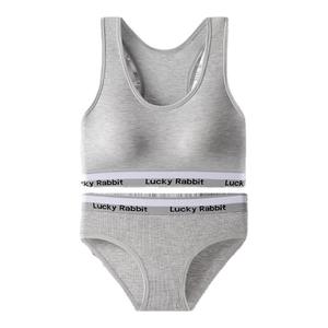 Commerce extérieur transfrontalier coton I-<span class=keywords><strong>word</strong></span> beau dos sous-vêtement de sport costume avec coussin de poitrine sans anneau en acier soutien-gorge femmes - Product Image 5