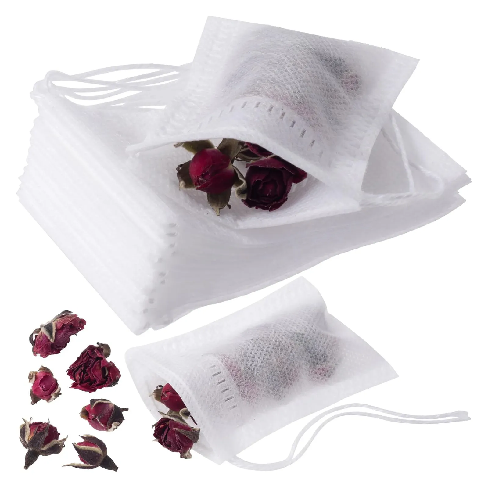 Tea Filter Bag Disposable Empty Tea Bag for Loose Tea Coffee Spice