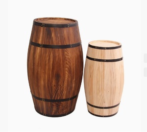 사용자 정의 배럴 나무 장식품 장식 맥주 레드 와인 나무 배럴 사진 소품 바 웨딩 장식 나무 배럴 - Product Image 2