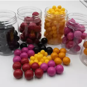 Floating customized fishing lures bait beads with different flavors