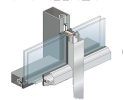 Façade structurelle de mur rideau en verre à double vitrage sans cadre avec l'araignée en aluminium pour la construction - Product Image 4