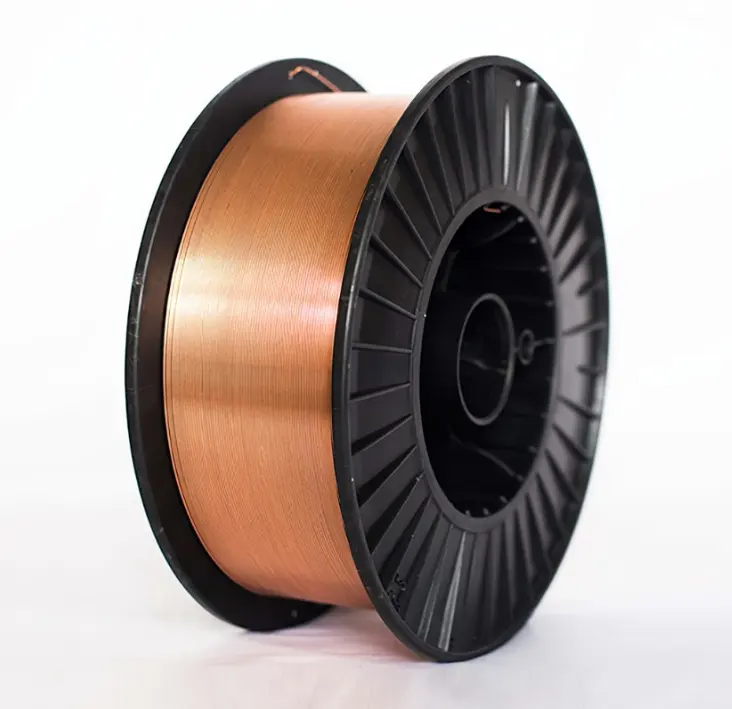 15KG 20KG Spool 0.6mm 0.8mm 1.0mm 1.2mm ER70S-6 Cuivre Enduit MIG Co2 De Soudage Fil