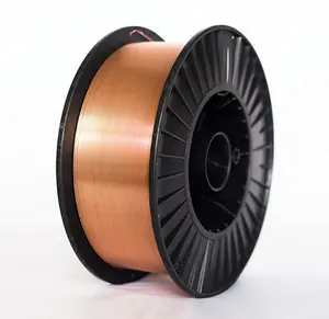 15KG 20KG Spool 0.6mm 0.8mm 1.0mm 1.2mm ER70S-6 Cuivre Enduit MIG Co2 De Soudage Fil